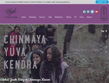 Tablet Screenshot of chinmayayuvakendra.org
